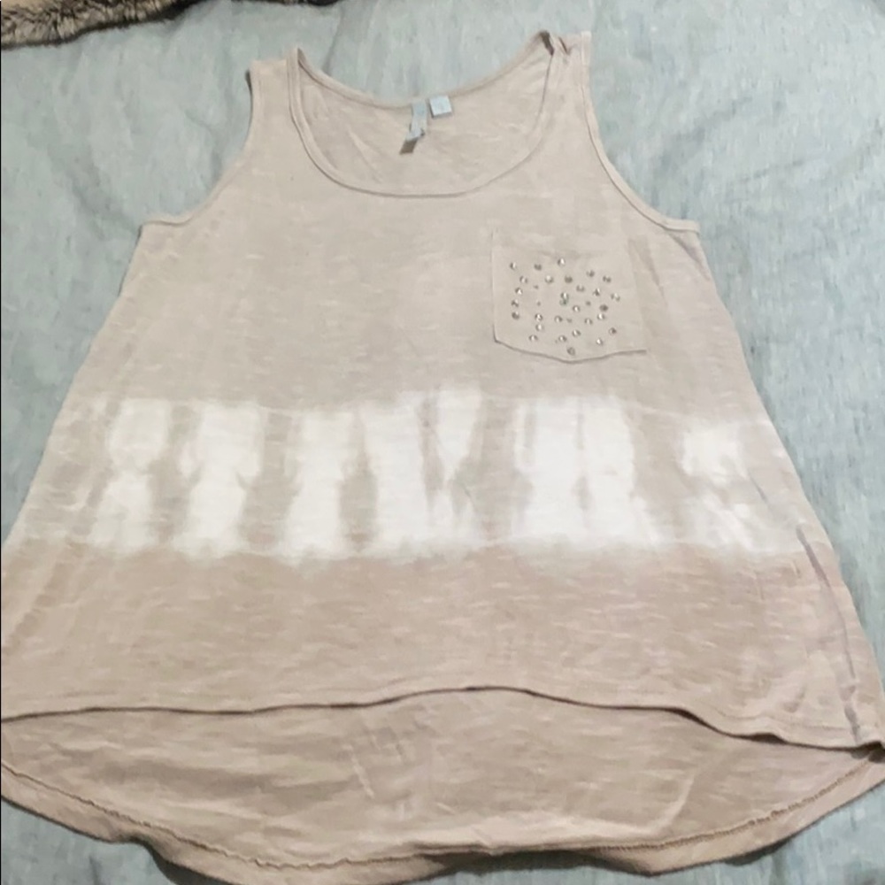 NWOT Rebel Sky Tie dye tank